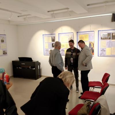 Vladimir Pakuševskij. Promocija romana Good Bye Merry Melody. Kulturni centar Lukijan Mušicki Temerin. 2025.