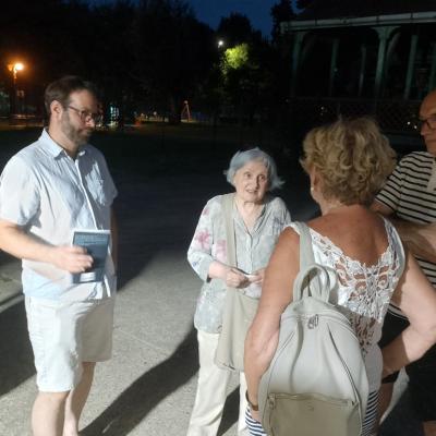 Promocija romana. Štrand. 2025.